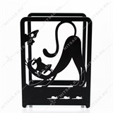 Подставка для досок с крючками 300-232 Кошка с бабочкой - фото 243865