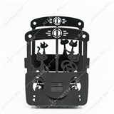 Подставка для досок 300-231 Черные коты в автобусе - фото 243876