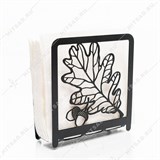 Салфетница металлическая 703-053 Дуб - фото 243901