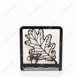 Салфетница металлическая 703-053 Дуб - фото 243902