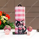 Подставка для бумажных полотенец для кухни 300-040 Чёрный кот - фото 243928 Подставка для бумажных полотенец для кухни 300-040 Чёрный кот - фото 243928