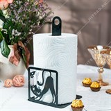 Подставка для бумажных полотенец для кухни 300-044 Чёрный кот - фото 243937 Подставка для бумажных полотенец для кухни 300-044 Чёрный кот - фото 243937