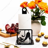 Подставка для бумажных полотенец для кухни 300-044 Чёрный кот - фото 243943 Подставка для бумажных полотенец для кухни 300-044 Чёрный кот - фото 243943