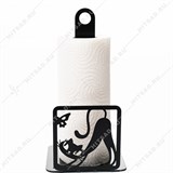 Подставка для бумажных полотенец для кухни 300-044 Чёрный кот - фото 243945 Подставка для бумажных полотенец для кухни 300-044 Чёрный кот - фото 243945