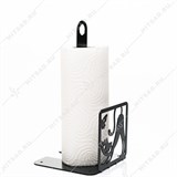 Подставка для бумажных полотенец для кухни 300-044 Чёрный кот - фото 243946 Подставка для бумажных полотенец для кухни 300-044 Чёрный кот - фото 243946