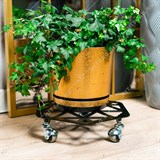 Подставка напольная для цветов 402-013 на колёсиках - фото 243961