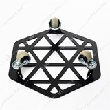 Подставка напольная для цветов 402-013 на колёсиках - фото 243967