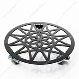 Подставка напольная для цветов 402-012 на колёсиках - фото 243974