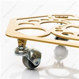 Подставка напольная для цветов 402-015 на колёсиках - фото 243981