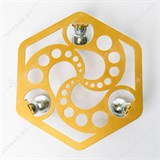 Подставка напольная для цветов 402-015 на колёсиках - фото 243983