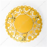 Подставка напольная для цветов 402-016 на колёсиках d=30 см - фото 243987