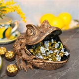 Конфетница Лягушка U09383 полистоун - фото 244036 Конфетница Лягушка U09383 полистоун - фото 244036