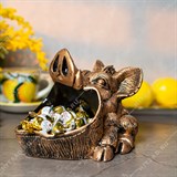 Конфетница Кабан U09384 полистоун - фото 244059 Конфетница Кабан U09384 полистоун - фото 244059