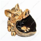 Конфетница Кабан U09384 полистоун - фото 244064 Конфетница Кабан U09384 полистоун - фото 244064