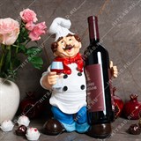 Бутылочница Сомелье U09377 полистоун h=34 см - фото 244070