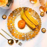 Фруктовница металлическая 304-058 d=29 см - фото 244111