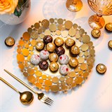 Фруктовница металлическая 304-058 d=29 см - фото 244114