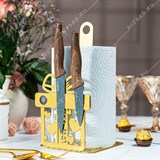 Подставка для полотенец 300-067 с магнитным держателем ножей - фото 244148 Подставка для полотенец 300-067 с магнитным держателем ножей - фото 244148