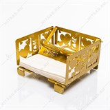 Салфетница металлическая 703-056 Сердца - фото 244174