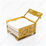 Салфетница металлическая 703-056 Сердца - фото 244175