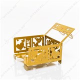 Салфетница металлическая 703-056 Сердца - фото 244177