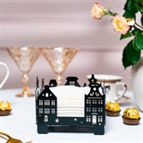 Салфетница металлическая настольная Город 703-045 - фото 244179