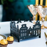 Салфетница металлическая настольная Город 703-045 - фото 244180