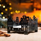 Салфетница металлическая настольная Город 703-045 - фото 244184