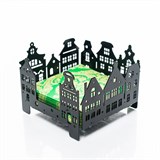 Салфетница металлическая настольная Город 703-045 - фото 244185