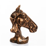 Бутылочница Голова коня U09398 полистоун h=25 см - фото 244193