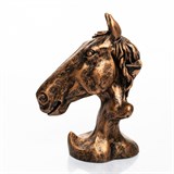 Бутылочница Голова коня U09398 полистоун h=25 см - фото 244196