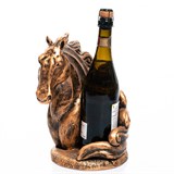 Бутылочница Конь U09425 полистоун h=30 см - фото 244202